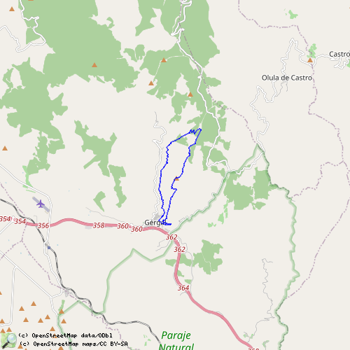 Sendero Camino Loma de Tablas (PR-A-310) 