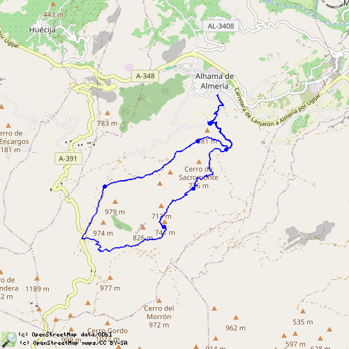 Alhama Almería-Los Barranquillos(PR-A 359) 