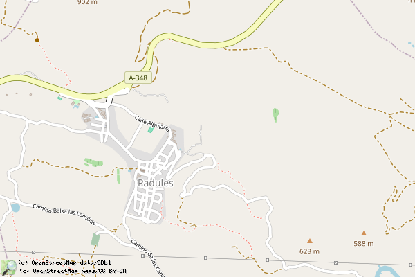 Lugares de interés Padules 