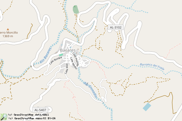 Lugares de interés Bacares 