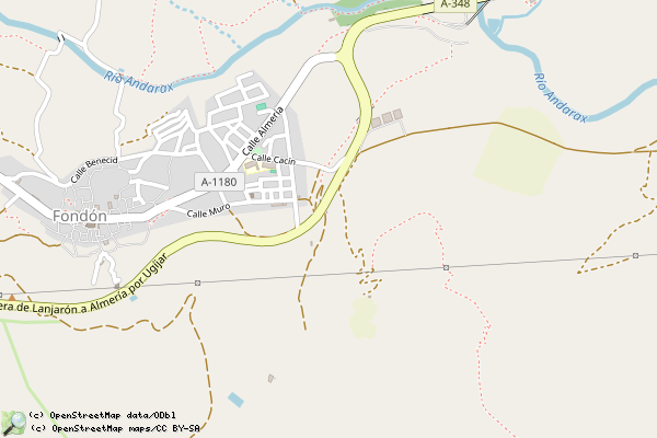 Lugares de interés Fondón 