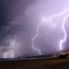 Tormenta eléctrica en Adra