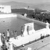 Fuente de los caños en 1960. Fotografía de AFC