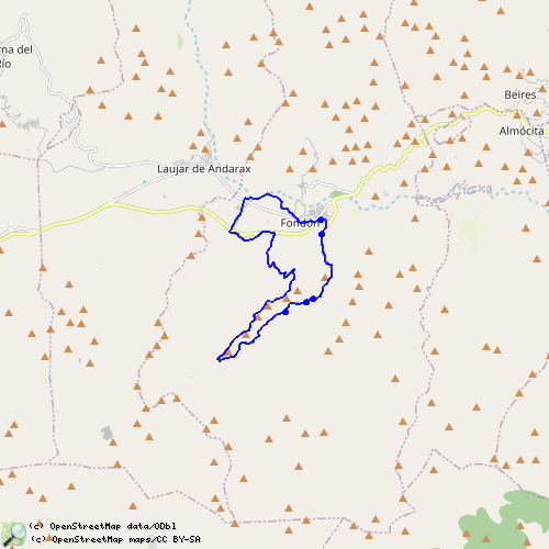 Sendero El Chaparral – Acequia del Lugar (PR-A 203) 