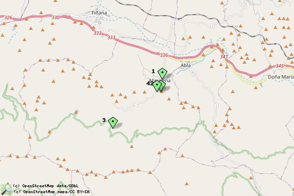 Lugares de interés Abrucena