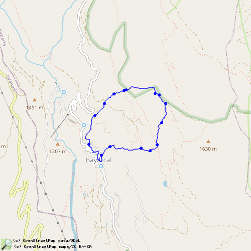 Sendero de Prado Alto