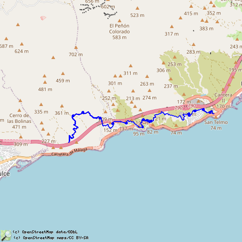 Camino viejo de Aguadulce